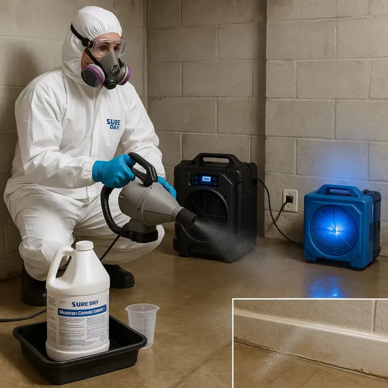 Sanitization and Odor Removal process in Elroy, NC