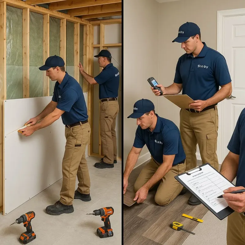 Repairs and Reconstruction process in Elroy, NC