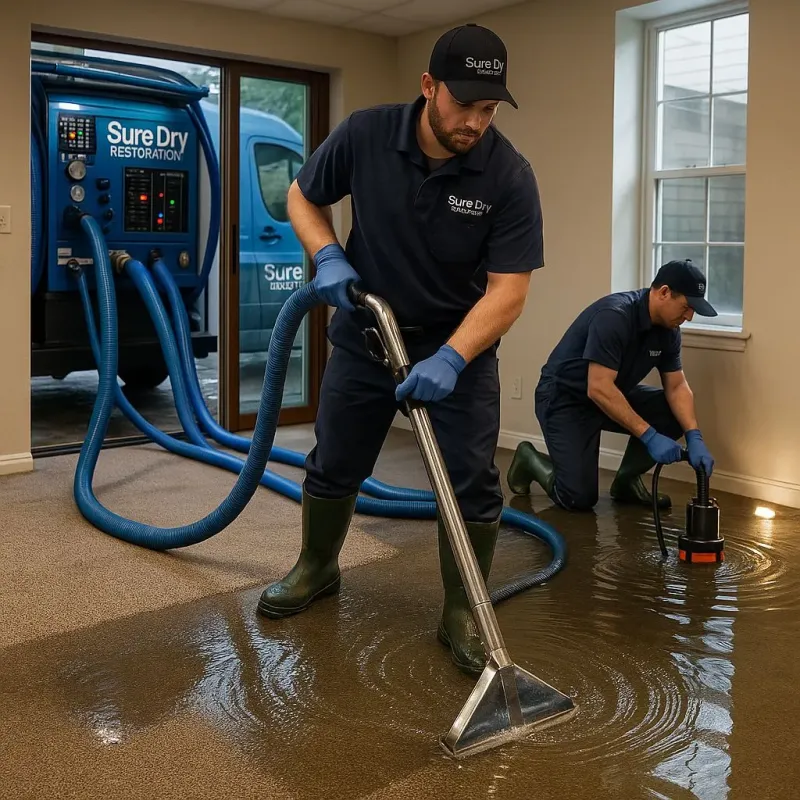 Water Extraction and Removal process in Elroy, NC